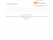 Tablet Screenshot of bumpyphotos.com
